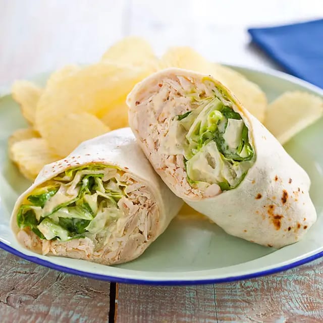 Chicken Caesar Wrap.