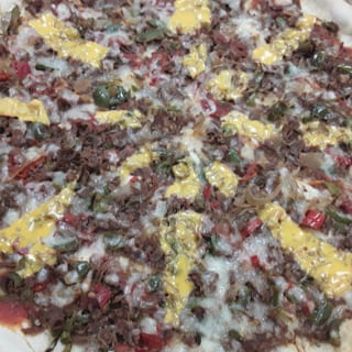 Cheese Steak Pizza